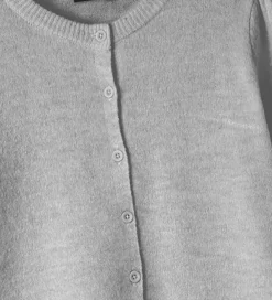 Cardigan - Strik - NlfLodet - Light Grey Melange|LMTD Outlet