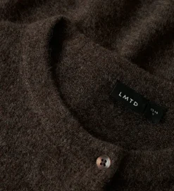 Cardigan - Strik - Noos - NlfLodet - Chocolate Brown|LMTD Online