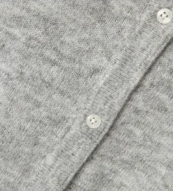 Cardigan - Strik - Noos - NlfLodet - Light Grey Melange/14-|LMTD Online