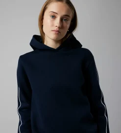 Hættetrøje - NlfBlake - Dark Sapphire/White Pipings|LMTD Online