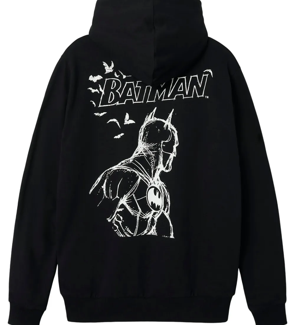 Hættetrøje - NlmDan - Batman - Sort|LMTD Hot