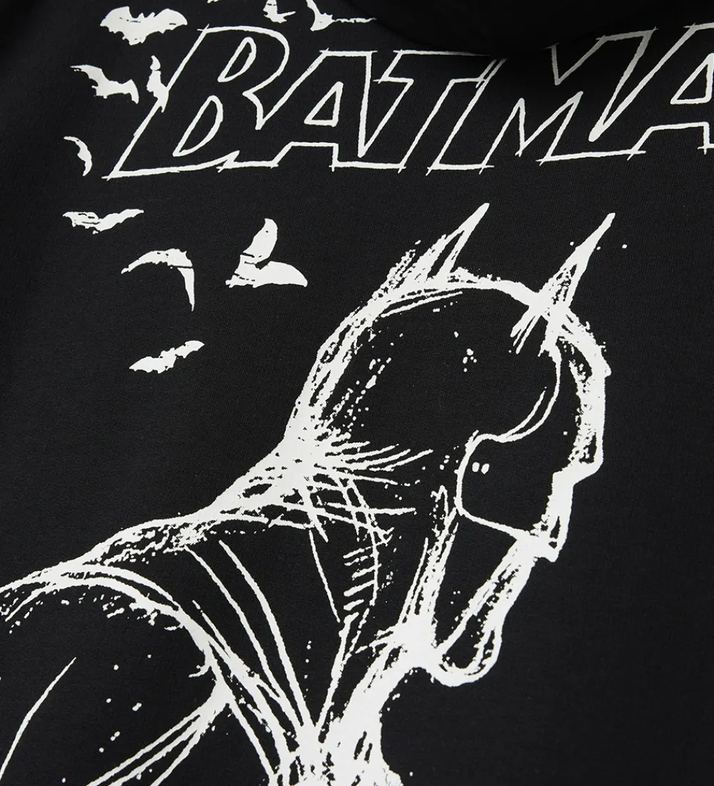 Hættetrøje - NlmDan - Batman - Sort|LMTD Hot