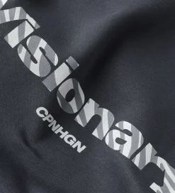 Hættetrøje - NlnHebra - Asphalt m. Print|LMTD Sale