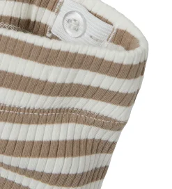 Nederdel - NlfDallas - Rib - Mocha Meringue/WHITE STRIPES|LMTD Online