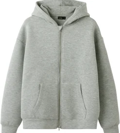 Scuba Cardigan - NlnHalfa - Light Grey Melange|LMTD Clearance