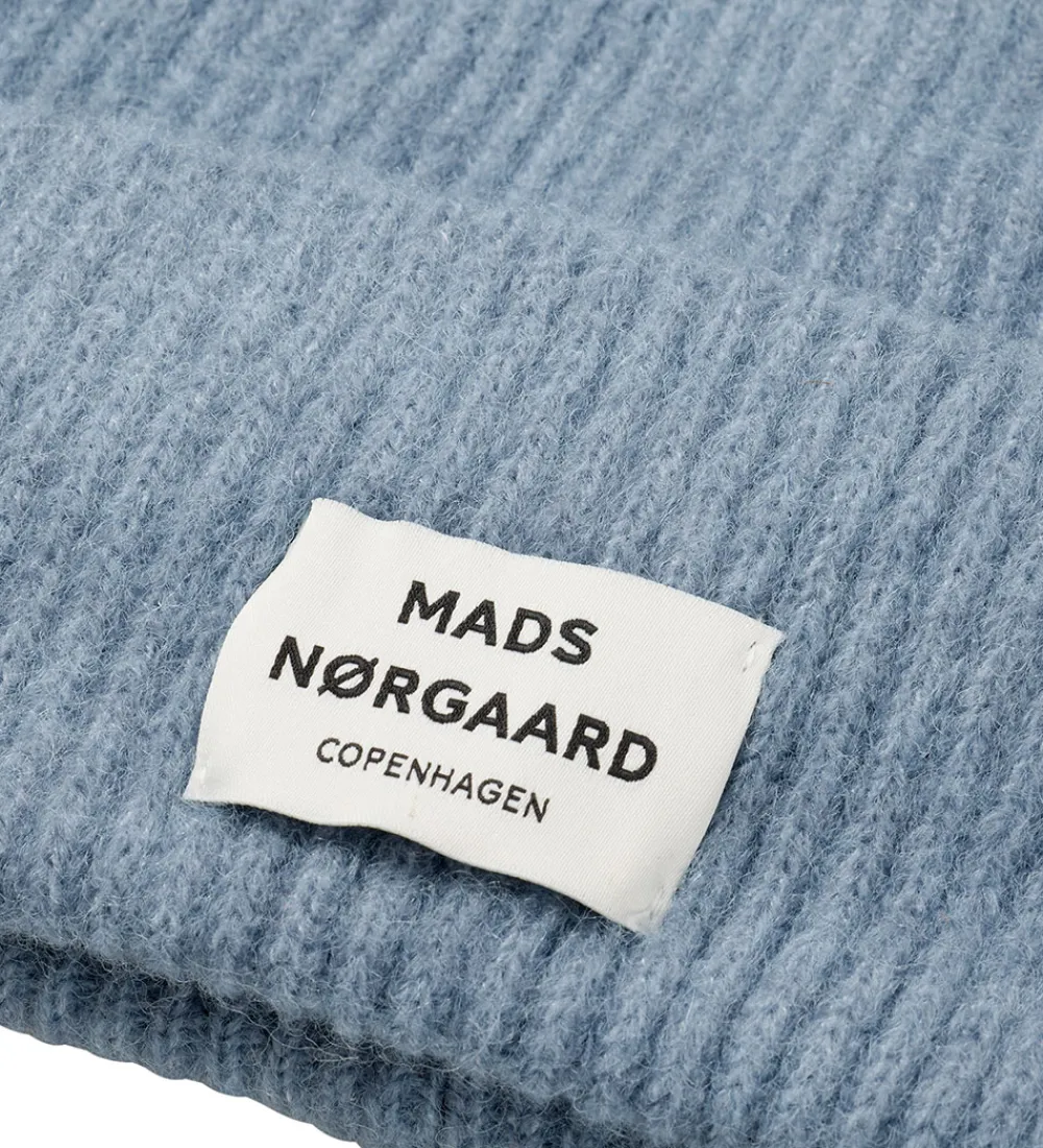 Hue - Uld/Akryl - Tosca Anju - Faded Denim|Mads Nørgaard Outlet