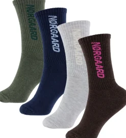 Strømper - Sock Box Logo Step up - 4-pak - Multi|Mads Nørgaard Clearance