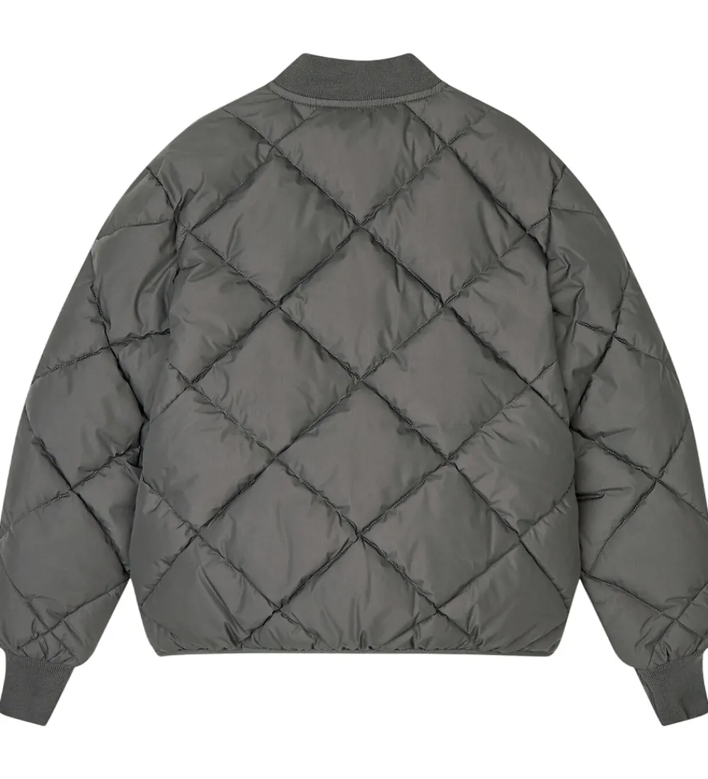 Termojakke - Quiltet - Light Ripstop Harris - Asph|Mads Nørgaard New