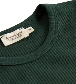 Bluse - Rib/Modal - Dark Leaf|MarMar Online
