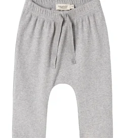 Bukser - Rib/Modal - Pico - Light Grey Melange|MarMar Online