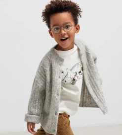 Cardigan - Uld - Morning Dew Mel.ange|MarMar Online