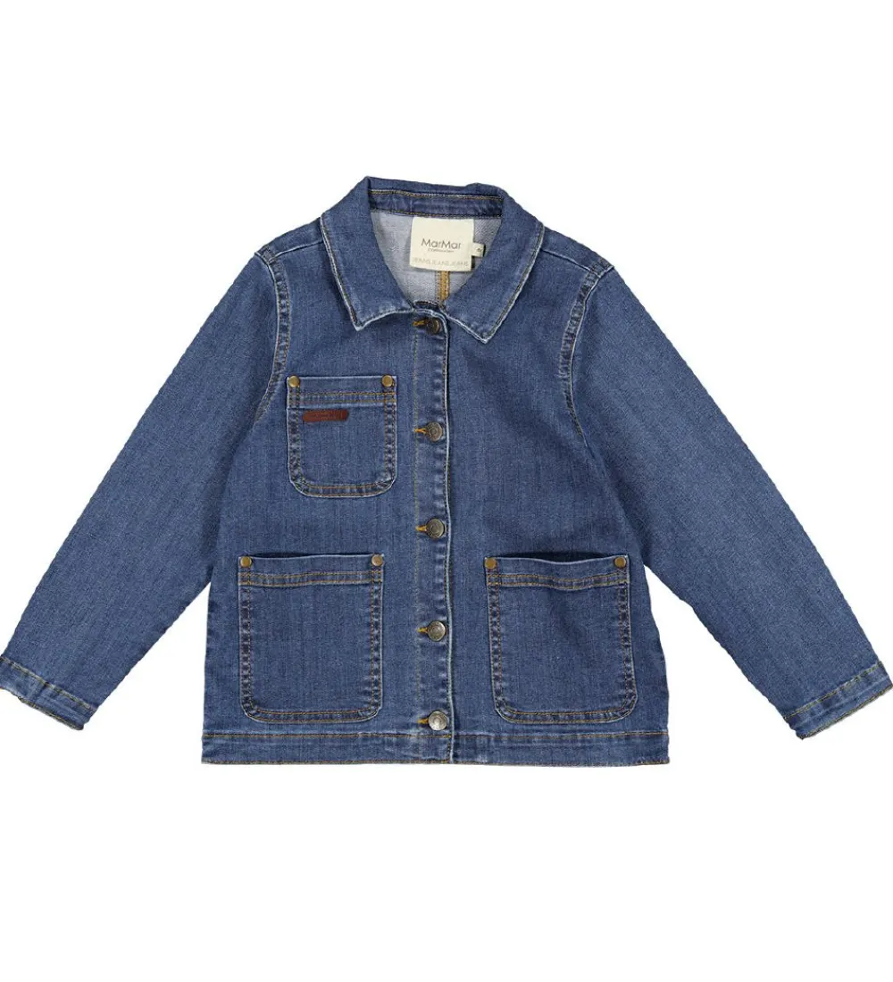 Denimjakke - Jona - Mid Indigo|MarMar Sale
