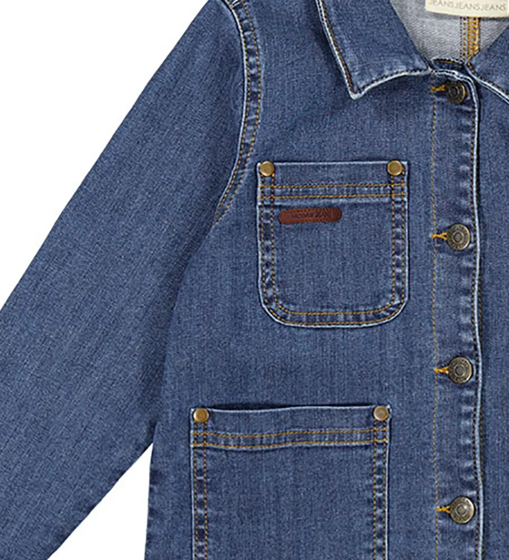 Denimjakke - Jona - Mid Indigo|MarMar Sale