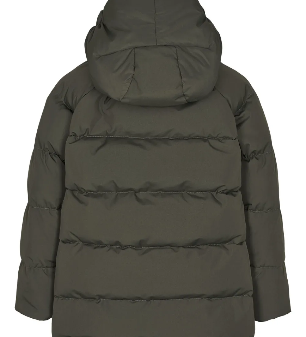 Dunjakke - Orik - Dark Moss|MarMar Clearance