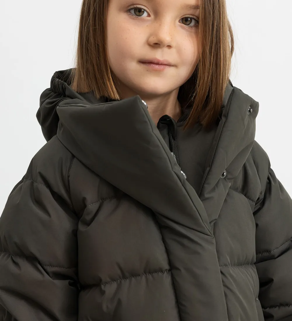 Dunjakke - Orik - Dark Moss|MarMar Clearance