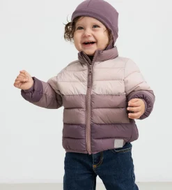 Dynejakke - Owe - Plum Shadow Block|MarMar Best