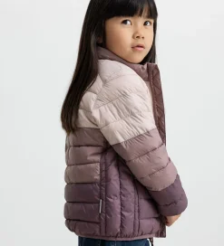 Dynejakke - Owe - Plum Shadow Block|MarMar Best