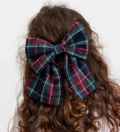 Hårspænde - Alina L - Pilot Navy Check|MarMar Discount