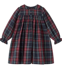 Kjole - Dulla B - Pilot Navy Check|MarMar Discount