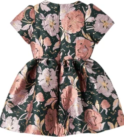 Kjole - Jacquard - Doreen - Winter Bouquet|MarMar Clearance