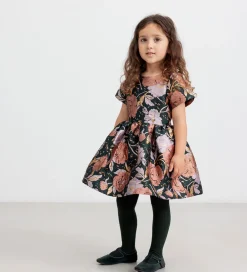 Kjole - Jacquard - Doreen - Winter Bouquet|MarMar Clearance