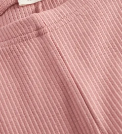Leggings - Rib - Modal - Rose Parfait|MarMar New