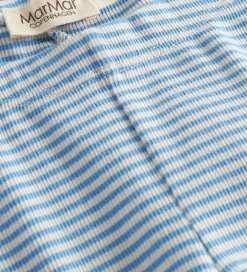 Leggings - Rib - Modal - Blue Stripe|MarMar
