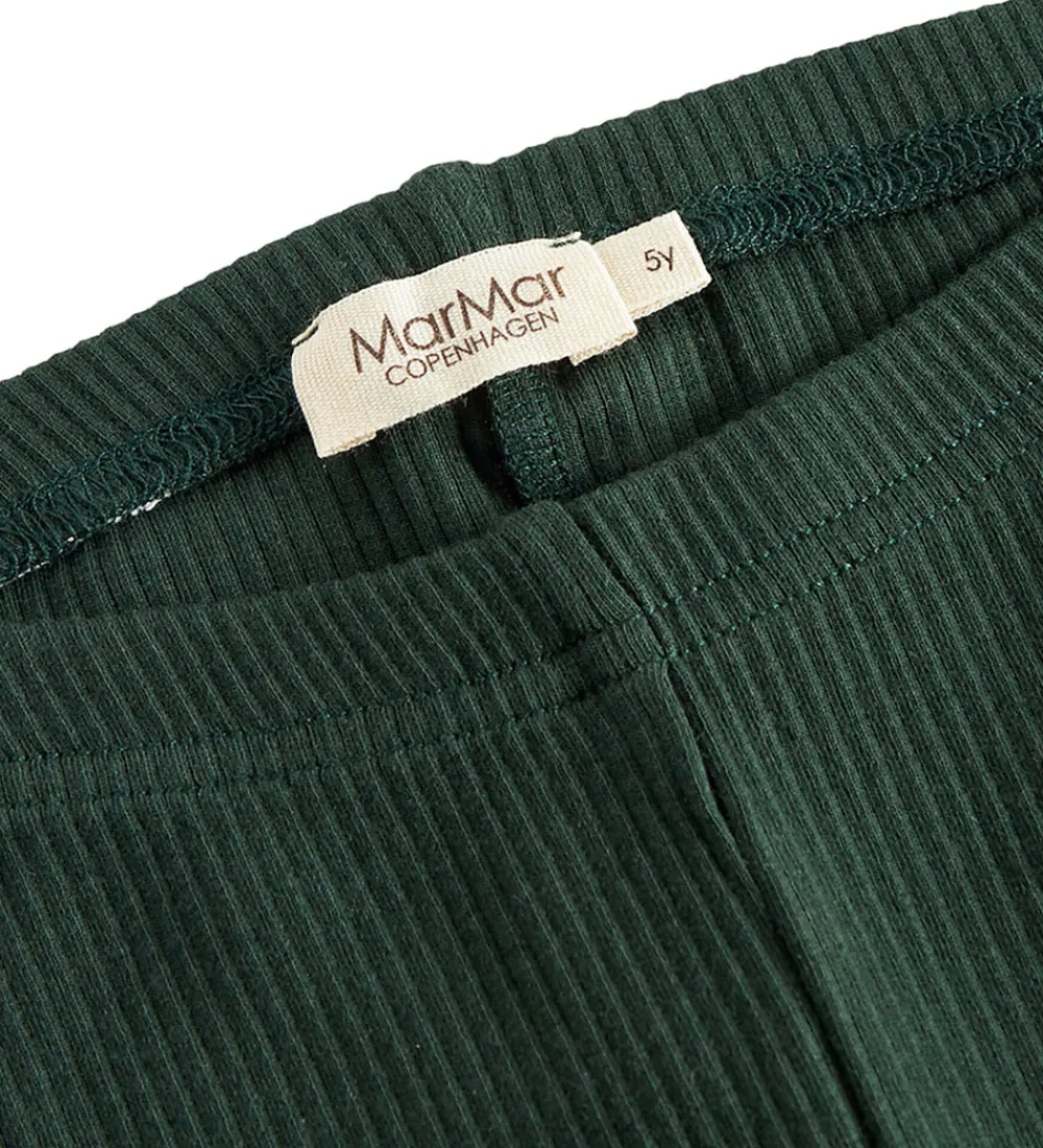 Leggings - Rib/Modal - Dark Leaf|MarMar Best