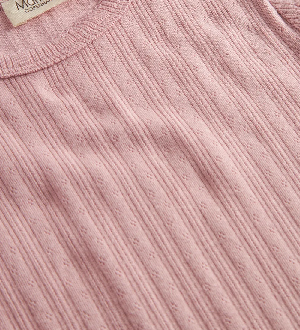 Nattøj - Soft Berry m. Hulmønster|MarMar Online