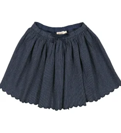 Nederdel - Sana Scallop - Blå/Hvidstribet|MarMar Online