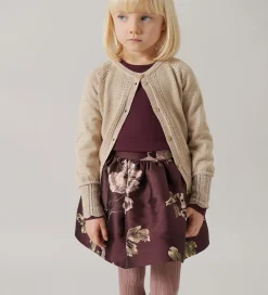 Nederdel - Sunita - Deep Mulberry Jacquard|MarMar