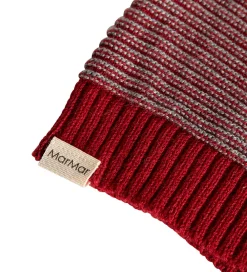 Nissehue - Strik - Alfen - Hibiscus Red Stripe|MarMar Discount