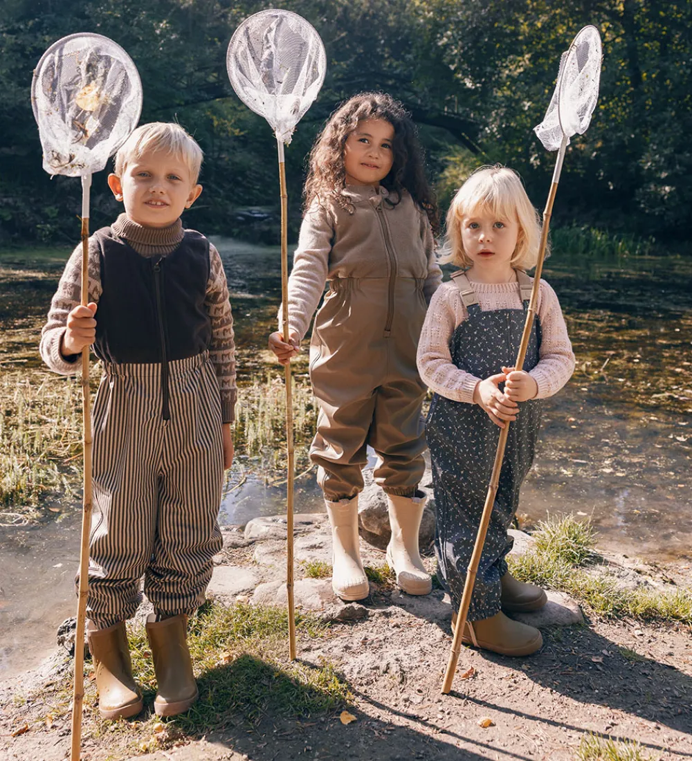 Regntøj m. Fleece - PU - Obo - Sepia Brown|MarMar Best