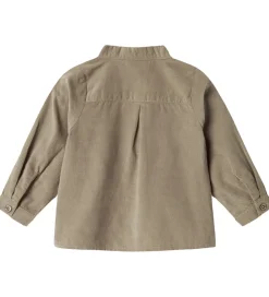 Skjorte - Fløjl - Tomi B - Mud|MarMar Sale