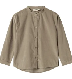 Skjorte - Fløjl - Torben - Mud|MarMar Online