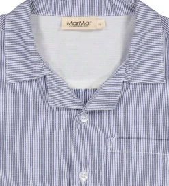 Skjorte - Tage - Navy Stripe|MarMar