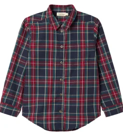 Skjorte - Tommy - Pilot Navy Check|MarMar Clearance