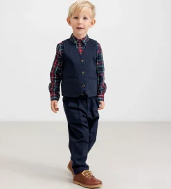 Skjorte - Tommy - Pilot Navy Check|MarMar Clearance