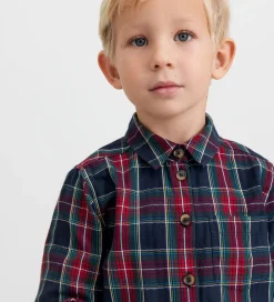 Skjorte - Tommy - Pilot Navy Check|MarMar Clearance