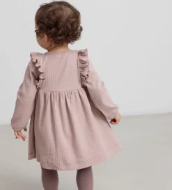 Strømpebukser - Rib - Mauve|MarMar Hot