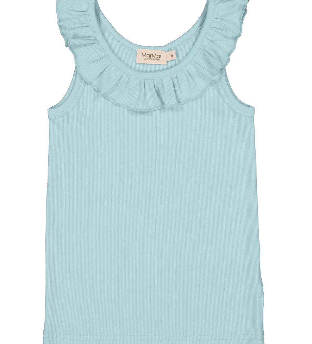 Top - Rib - Modal - Tamar - Heavenly Blue|MarMar New