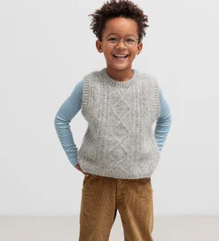 Vest - Uld - Tajo - Morning Dew Mel|MarMar Outlet