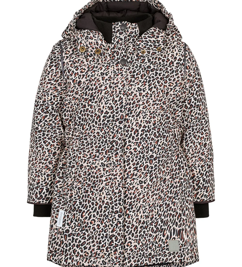 Vinterjakke - Olga - Leopard|MarMar Clearance