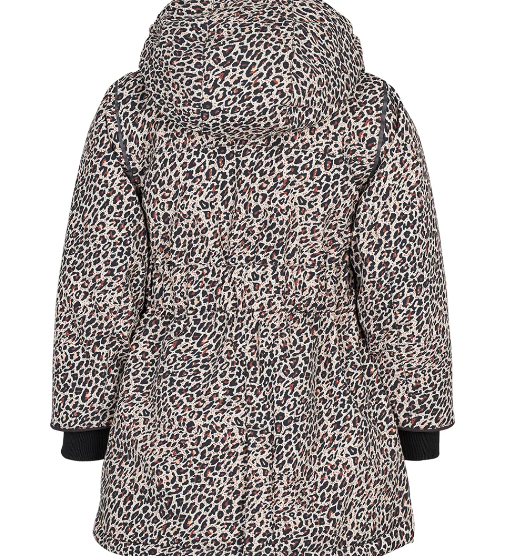Vinterjakke - Olga - Leopard|MarMar Clearance