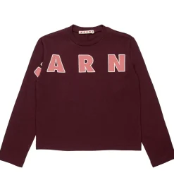 Bluse - Berry Jam m. Logo|Marni Sale