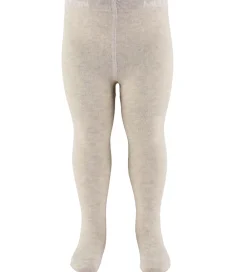Strømpebukser - Lys Beige Meleret|Melton Hot