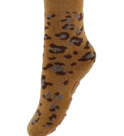 Strømper - ABS - Leopard - Biscuit|Melton Outlet