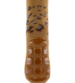 Strømper - ABS - Leopard - Biscuit|Melton Outlet