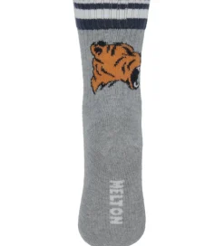 Strømper - Tiger - Lysegråmeleret|Melton New