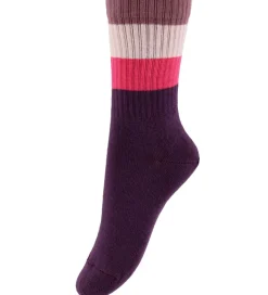 Strømper - Wide Stripes - Hortensia|Melton Sale